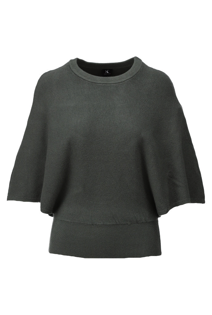 K-Design Pull cape-stijl - B857 - Thyme - Thyme