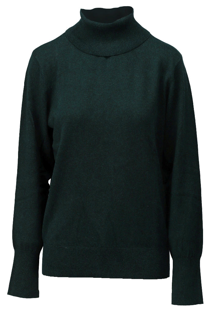 K-Design Pull met rolkraag - B873 - Pine grove - Pine grove